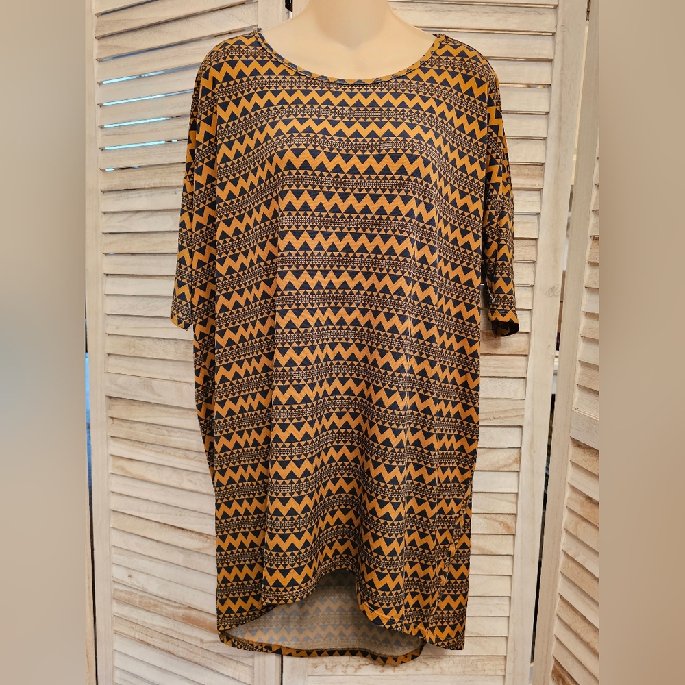 LuLaRoe Women's Oversized Tunic Shirt Top sz M